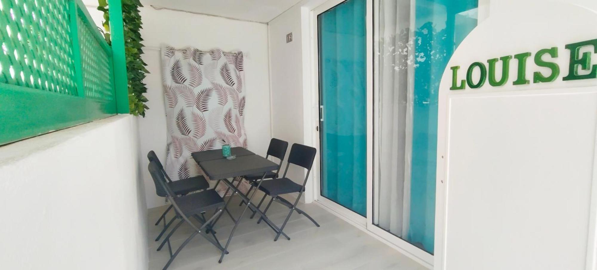 Louise 1 Minuto A Pie Del Mar Apartment Tias Bagian luar foto